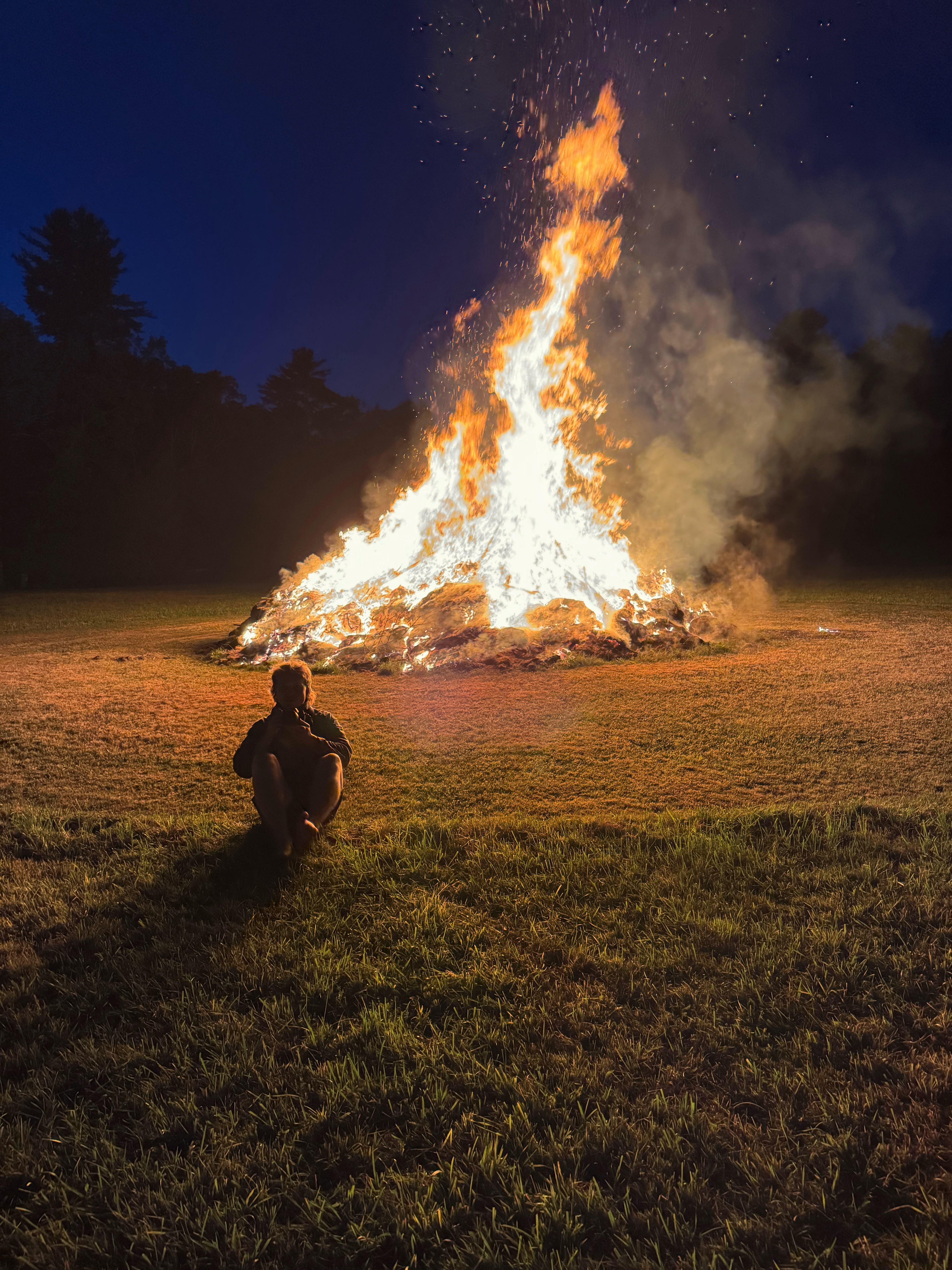 Outside — stillness and regulation